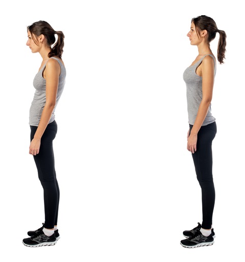 Posture while standing